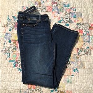 Talbots High Rise Indigo Jeans EUC